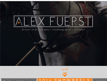 Tablet Screenshot of alexfuerst.com